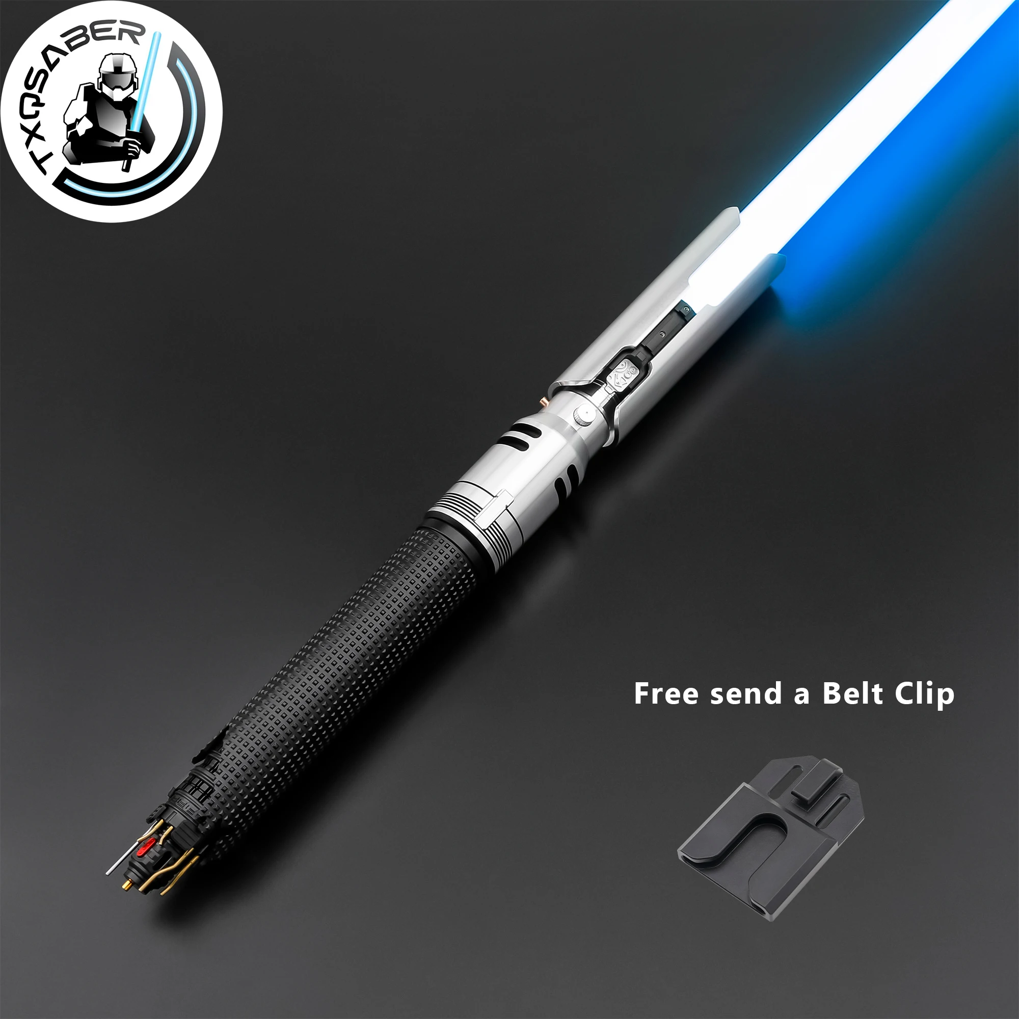 

TXQSABER Replica Lightsaber Cal EP3 SD RGB Neo Pixel Laser Sword Smooth Swing FOC Blaster Light Sword Toys for Adult Cosplay