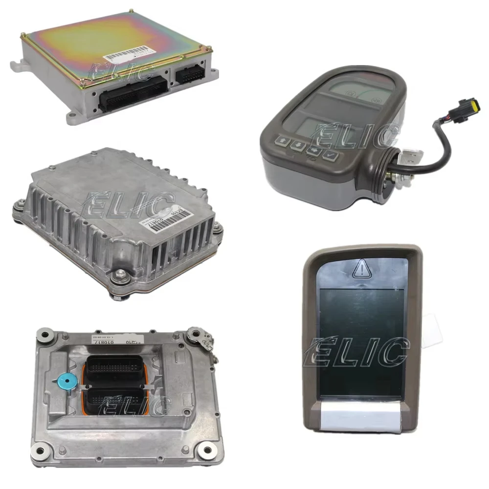 China Excavator Monitor Control Instrument Panel Engine Lcd Display for Liugong Zoomlion Xcmg John Deere Kubota Yanmar Kobelco