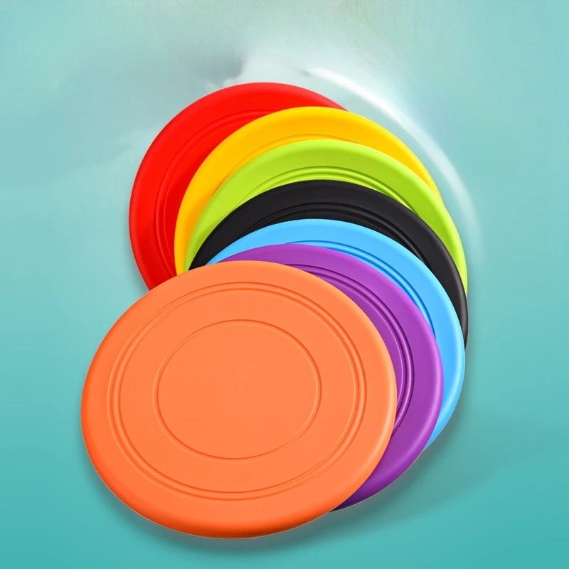 Frisbee Flotante para Perros, Juguete Interactivo de Entrenamiento, Resistente a Mordidas, Suministros para Mascotas