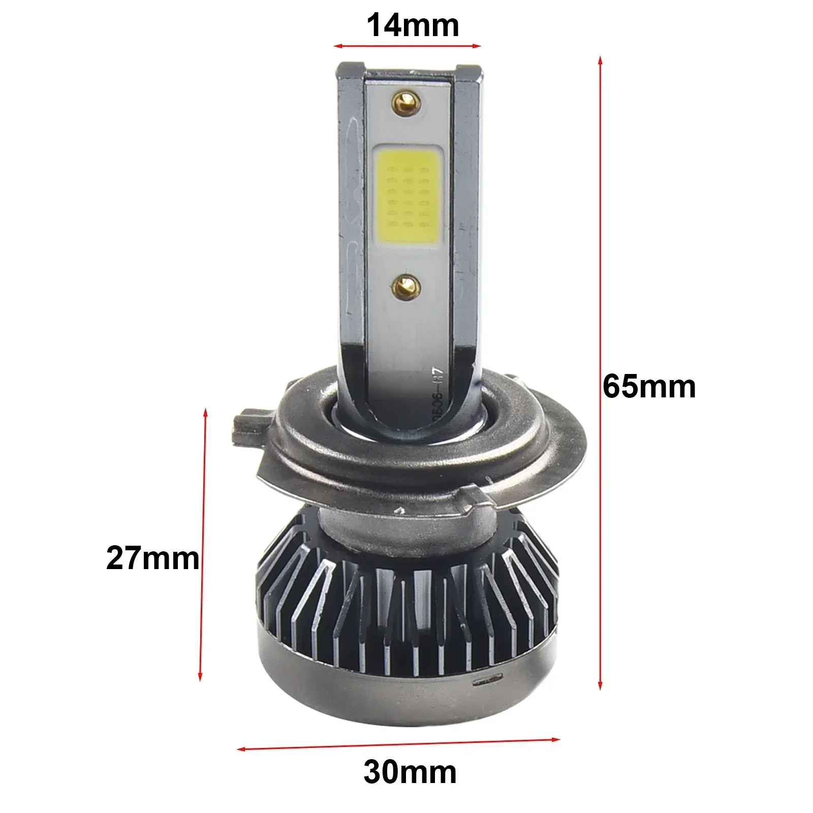 2 PCS H7 Led Headlight 55W 55W High/Low Beam Kit Bulbs Beam 6000K 9V-32V Canbus Error Free Auto Headlight Car Accessories