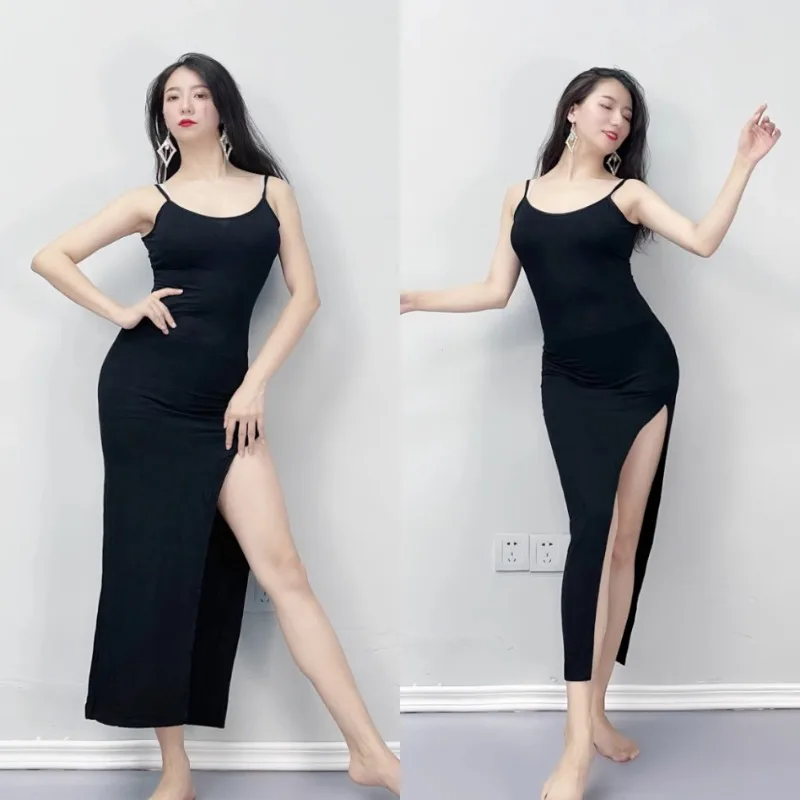 Aangepaste Buikdans Kostuum Praktijk Jurk 2025 Nieuwe Band Rok Beginner Sexy Oosterse Dans Jurk Vrouwen Odalisca Para Dança
