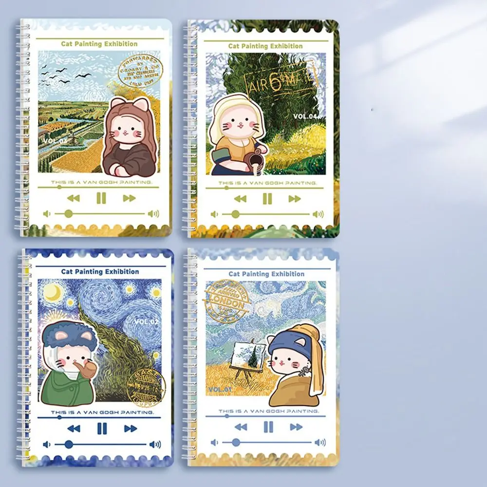 Thickened Notebook Stationery A5 Cartoon Coil Book Student Small Fresh Book