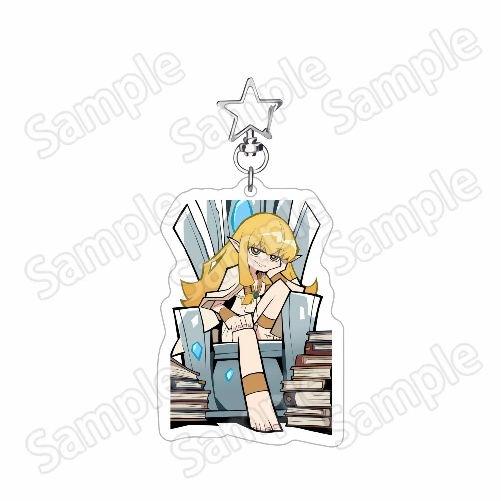 Anime Frieren: Beyond Journey's End Frieren Frieren Fern 6-10cm Acrylic Stand Keychain Desktop Ornament Collectible fan Gift
