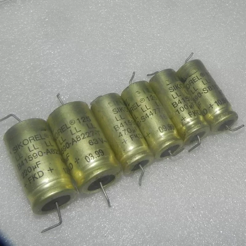 20pcs  Premium for Siemens SIKOREL Electrolytic Capacitor 63V100uF 220uF 16V470uF 25V220uF
