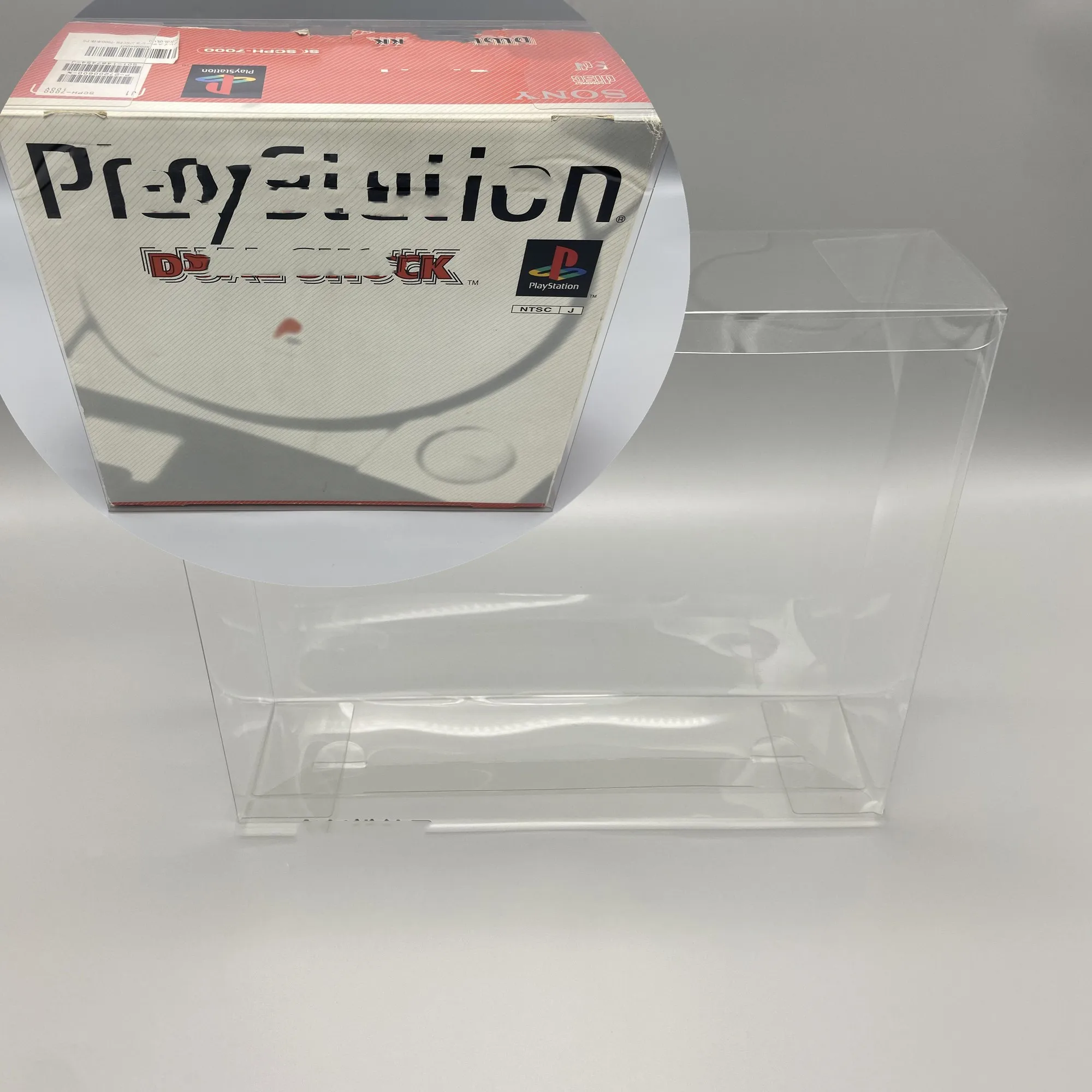 1 Console Box Protector For PLAYSTATION 1  NTSC J Display Case