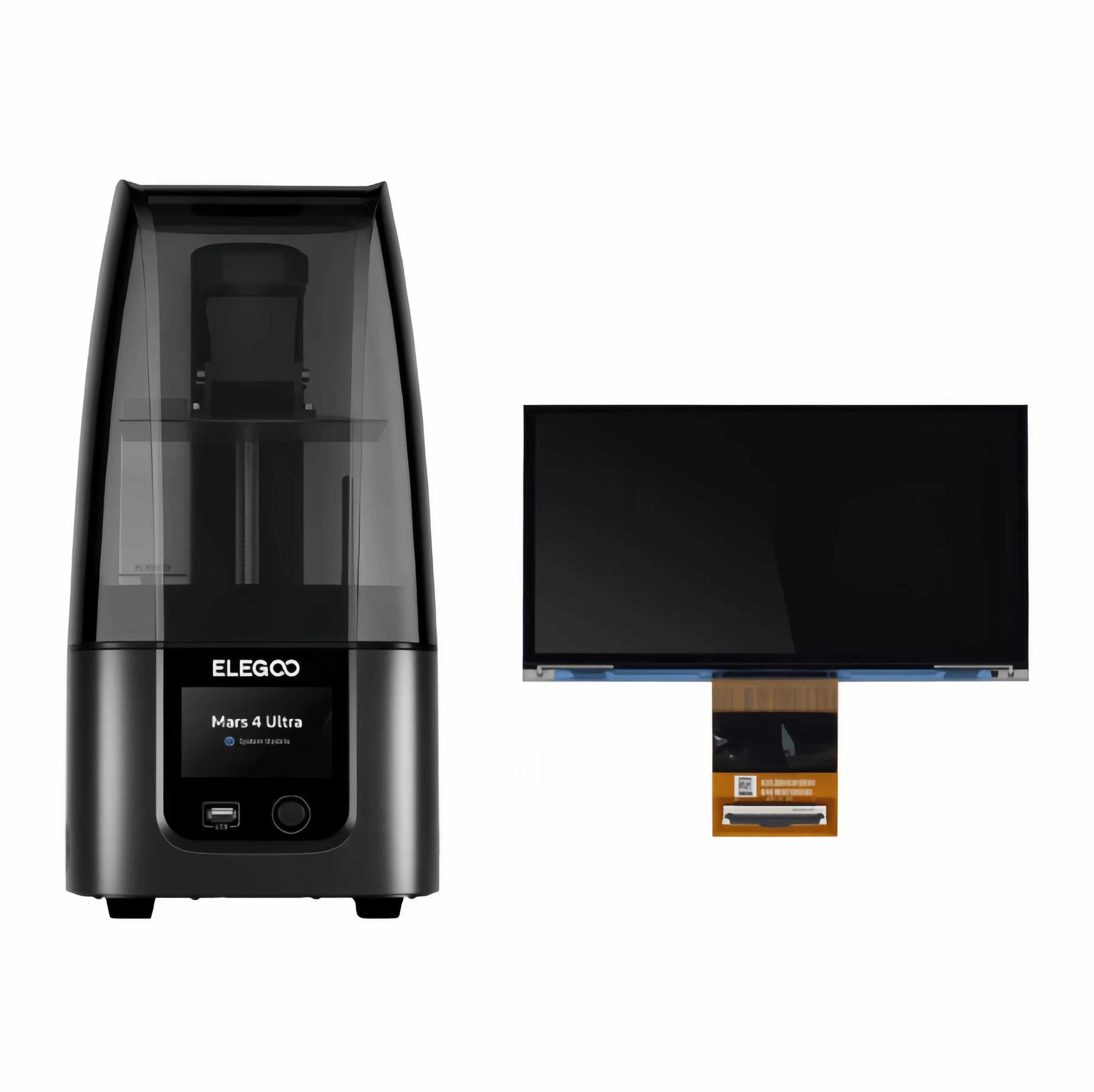 

LCD light curing 6.8 inch 9K black and white printing high-definition exposure screen for 3D printer Mars 4 Ultra