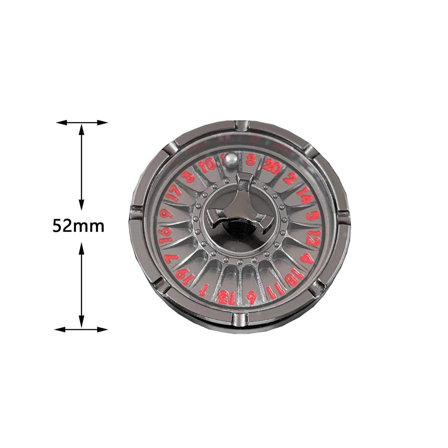 D&D ゲームメタルフィジェットスピナールーレットダイスゲームの決定に適し、スピンメタルダイススピンルーレットダイスギフトテーブルゲーム