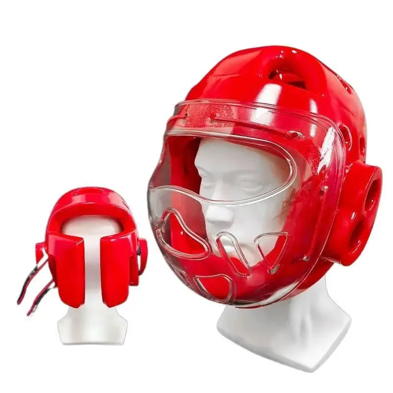 

Полнолицевая защита головы, каратэ, шлем, головной убор для тхэквондо, ММА, кикбоксинг, защита головы, профессиональные тренировочные шлемы