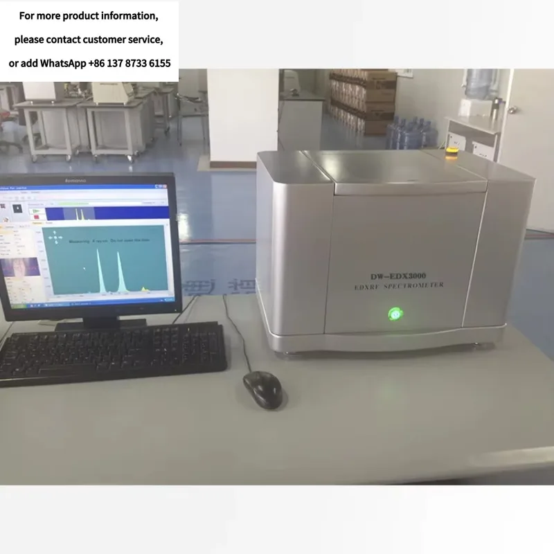 DW-EDX3000 XRF analyseur d'or Machine bureau XRF testeur d'or analyseur de métal