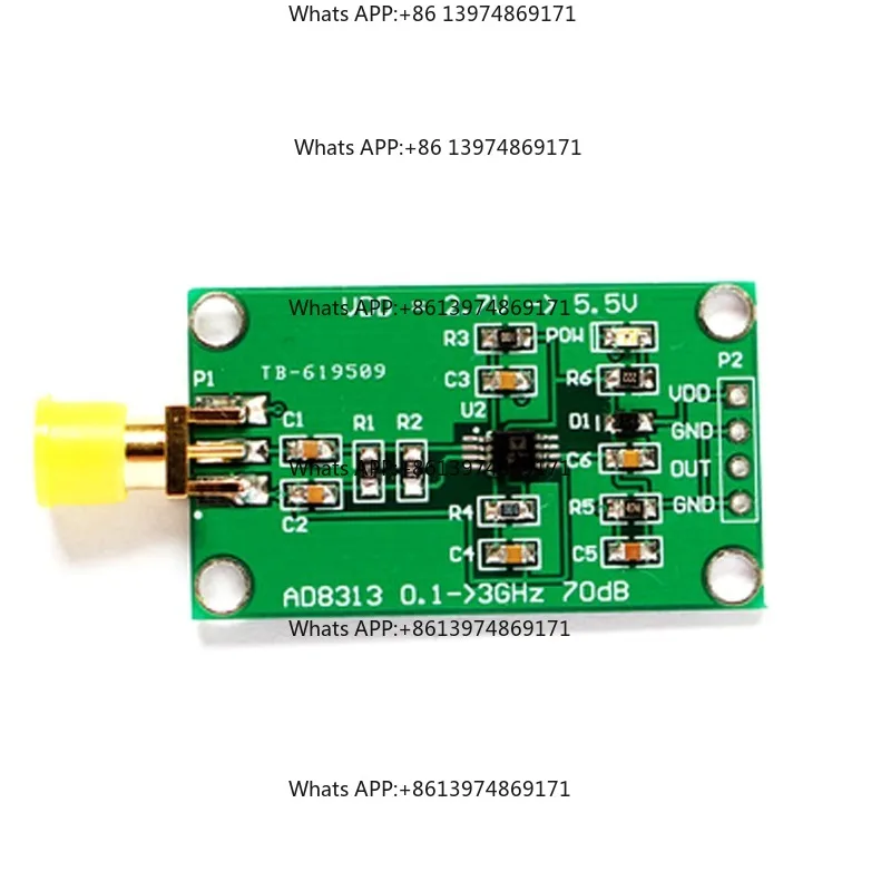 AD8313 0.1 GHz to 2.5 GHz, 70 dB Logarithmic Detector/Controller Module
