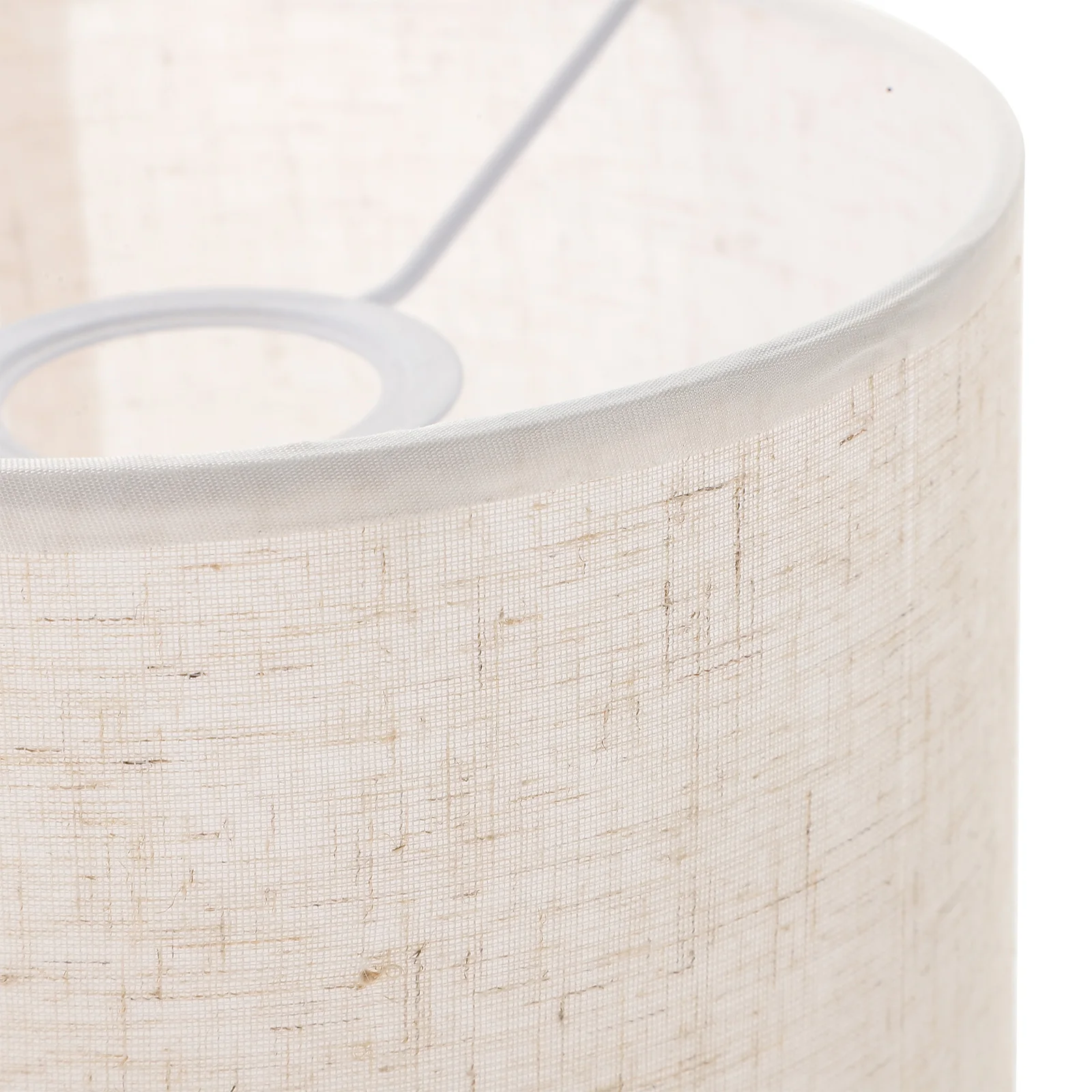 

Linen Lampshade 20cm White Fabric for Table Desk Floor Lamps Replacement Shade Floor Lamp Shade Cover Bedroom Living Room