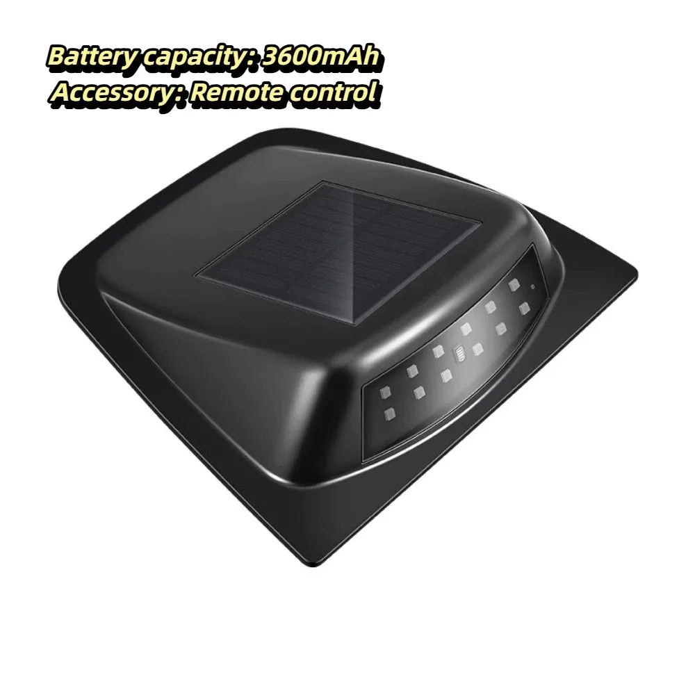 ソーラー充電設計-ソーラーパワーカーライト-明るいledビーズ-簡単な接着式取り付け-led警告灯-ユニバーサルデザイン