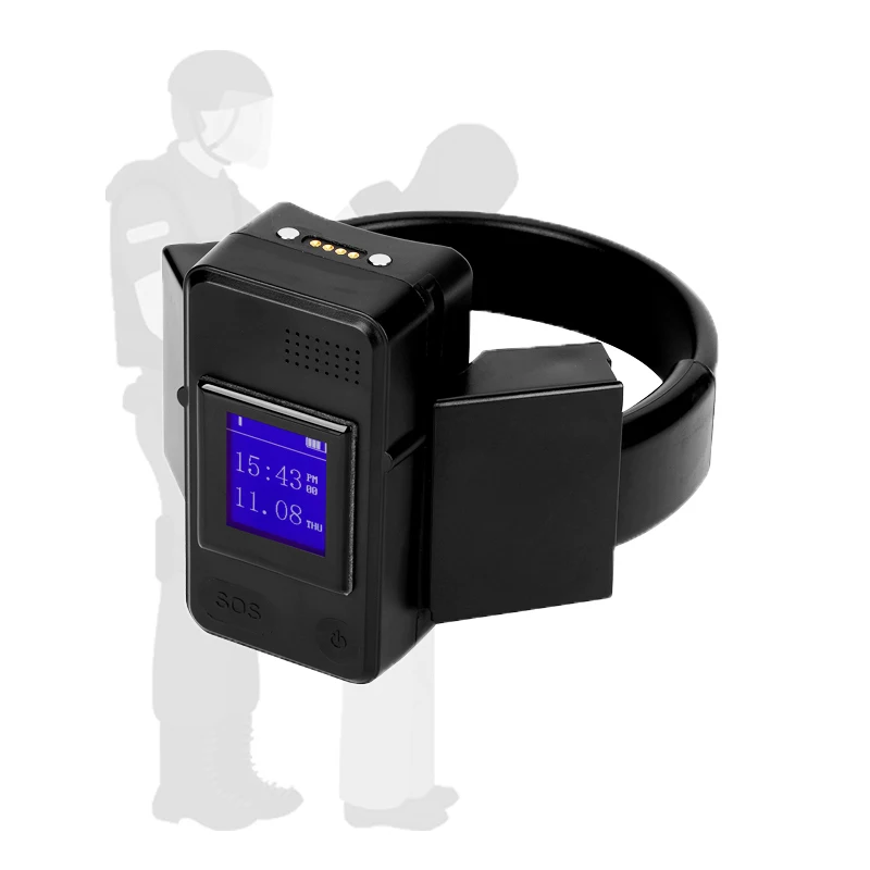 megastek provide parolee tracking wristband for prisoner with 4g LTE WIFI GPS positioning tracking foot ring