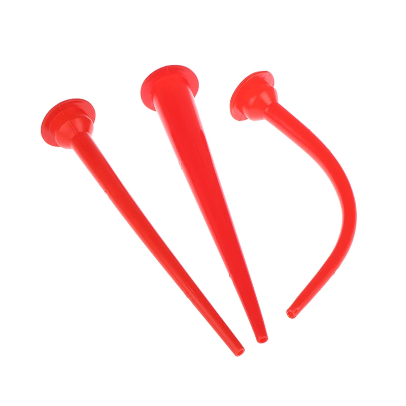 1/2/3 セットプラスチックコーキングノズルアプリケーターソーセージコーキング延長ツールキャンバー/ロングコーキングノズルセット