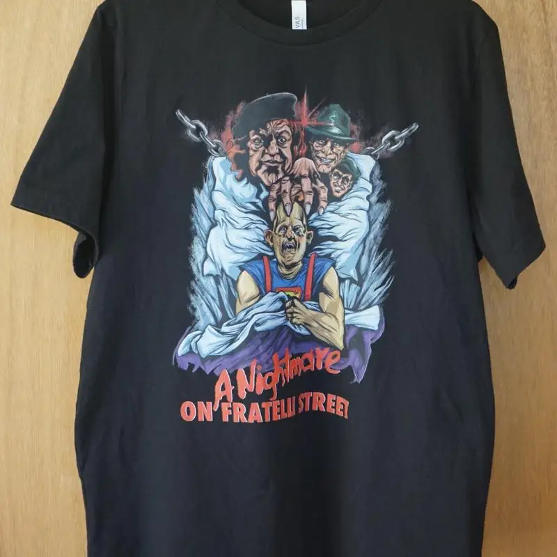 ΠΠΈΠ½ΡΠ°ΠΆΠ½Π°Ρ ΠΌΡΠΆΡΠΊΠ°Ρ ΡΡΡΠ±ΠΎΠ»ΠΊΠ° Bella Canvas The Goonies A Nightmare On Fratelli Street Xl ΠΠΈΠ½ΡΠ°ΠΆΠ½Π°Ρ ΠΌΡΠΆΡΠΊΠ°Ρ ΡΡΡΠ±ΠΎΠ»ΠΊΠ° Bella Canvas The Goonies A Nightmare On Fratelli Street Xl