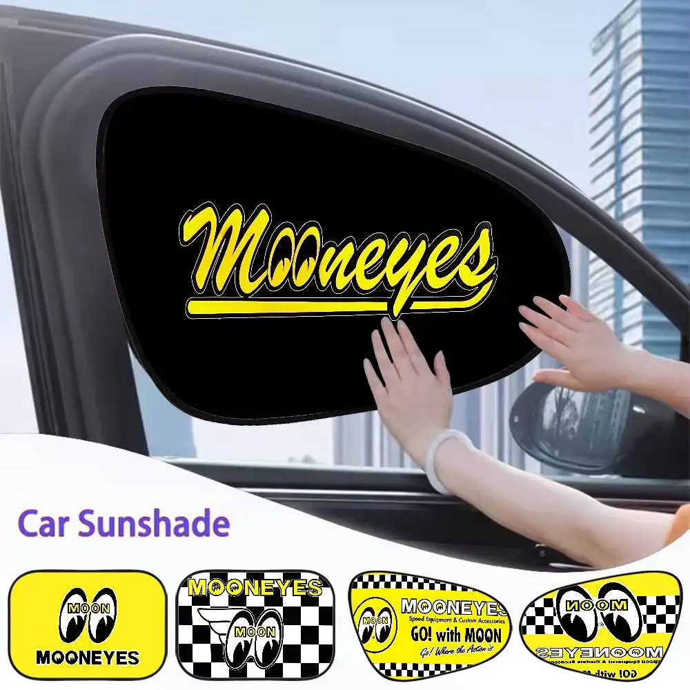 

Mooneyes Car Side Window Sunshade Sun Block Film Cloth Sun Visor UV Protection Window Curtain Car Sun Shade Cover