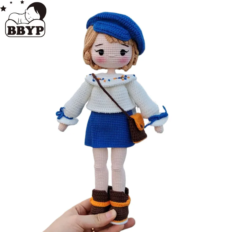 

Handmade Knitting Doll Crochet Katsu Girls Crochet Dolls For Home Accessories Pattern Craft Toy Ornaments