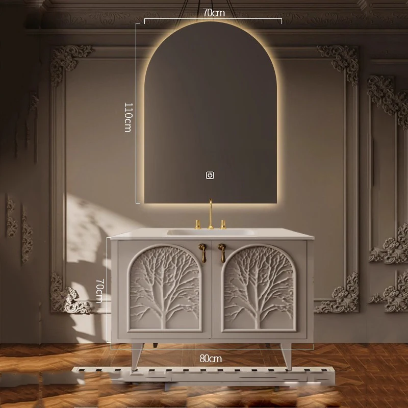 Luxury Skincare Bathroom Cabinet Over Dressers Organizer Mirror Storage Cupboard Perfume Vanity Archivadores Trendy Furniture