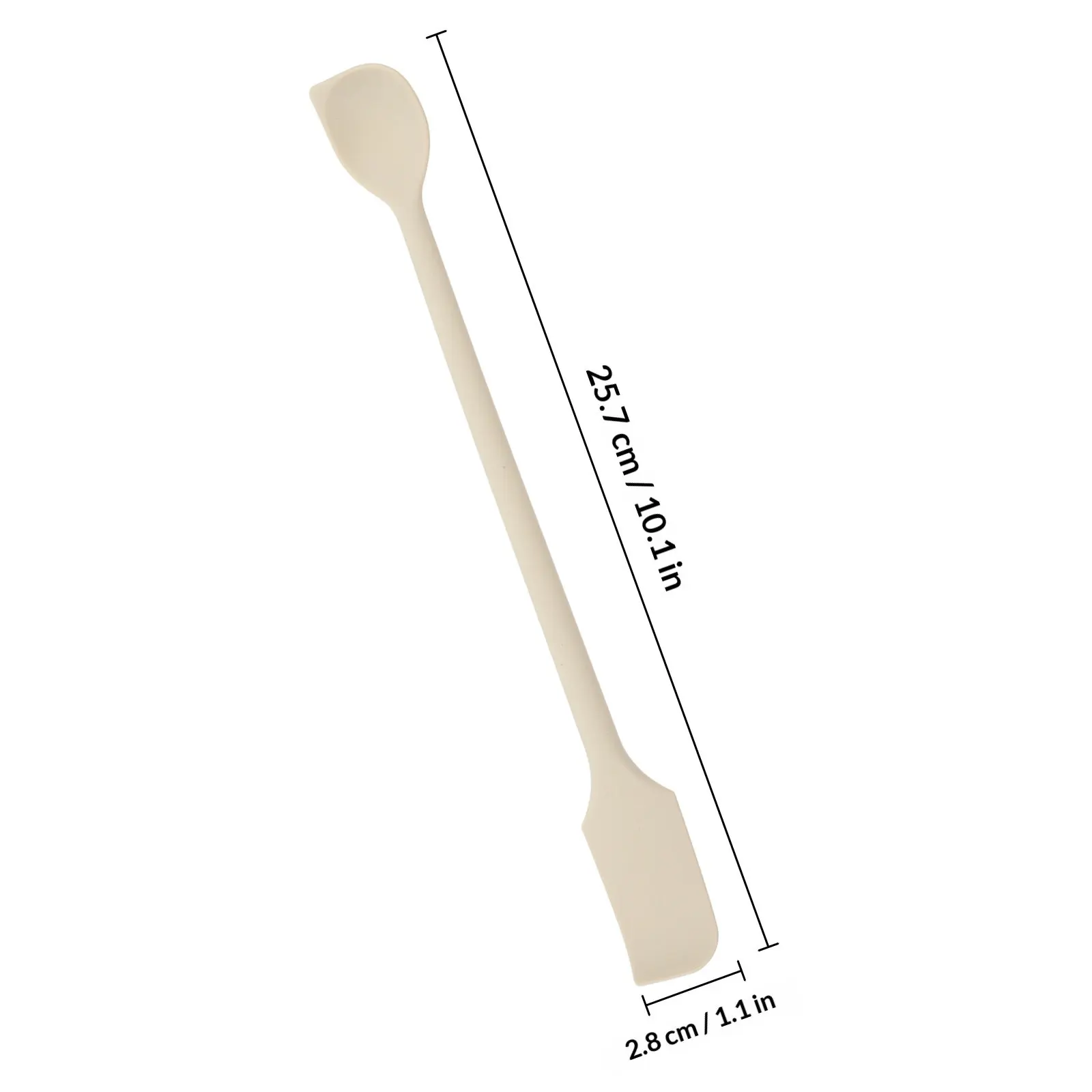 Mini Silicone Spatula Non Scratch Soft Flexible Heat Resistant Baking Tool for Scraping Jars Stirring Batter Spreading Butter