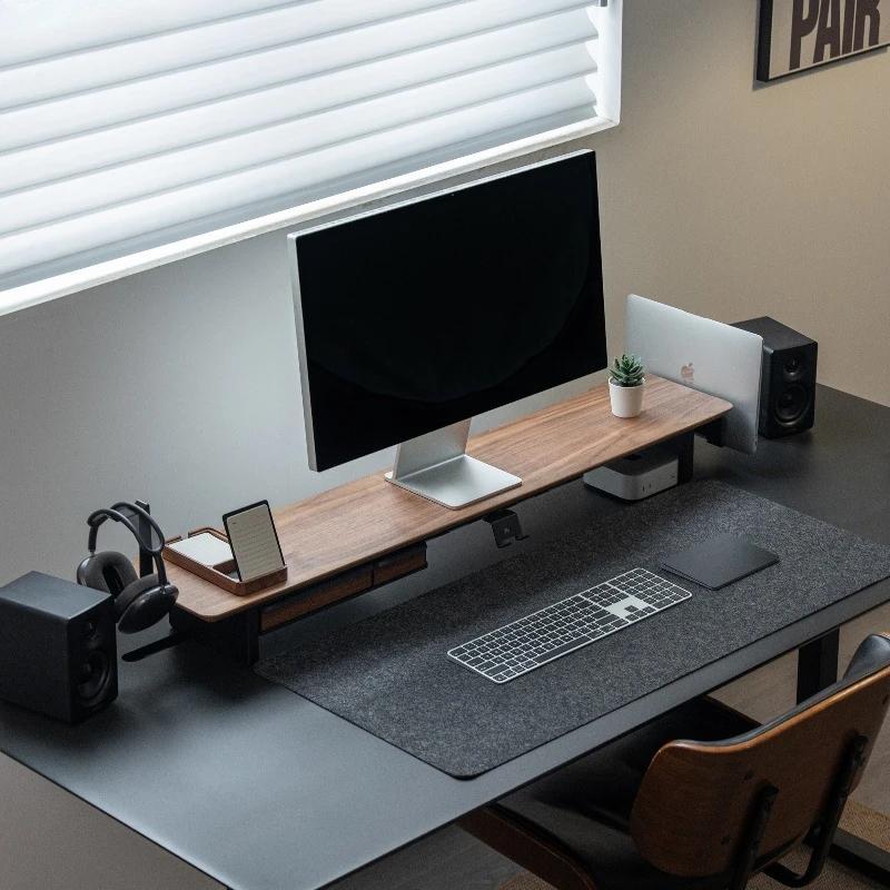 P3 Pro Monitor Stand Riser Modular Home Computer Desks Ergonomic Desktop Organizer with Space Saving Modern Office Storage Rack
