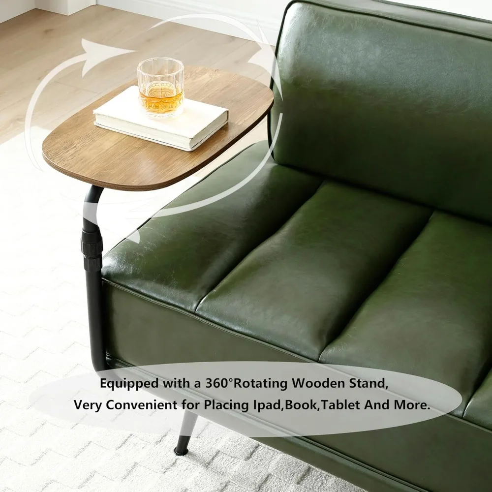 หนัง PU ห้องนอน Ottoman Bench 53.2 "ยาว Ottoman ม้านั่งสําหรับห้องนั่งเล่นปลายเตียงสี่เหลี่ยมผืนผ้าหน้าต่าง Entryway Bench