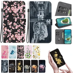 Stand Flip Wallet Case For Samsung Galaxy A73 A72 A71 A51 4G 5G a81 A91 A41 31 70 50 40 A20 A30 A20E Cartoon Magnetic Book Cover