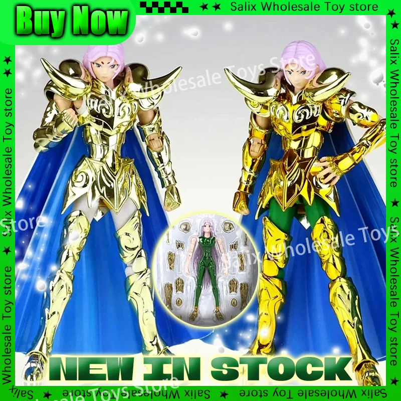 In Stock Cs Ex Aquarius Aries Tv Model Saint Seiya Cloth Myth Cloth Ohko Knights Of The Zodiac Anime Action Figure Customized