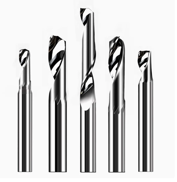 

1Pcs 5A 3.175/4/5/6/8mm Single Flute Milling Cutters for Aluminum CNC Tools Solid Carbide Aluminum Composite Panels WoodWorking