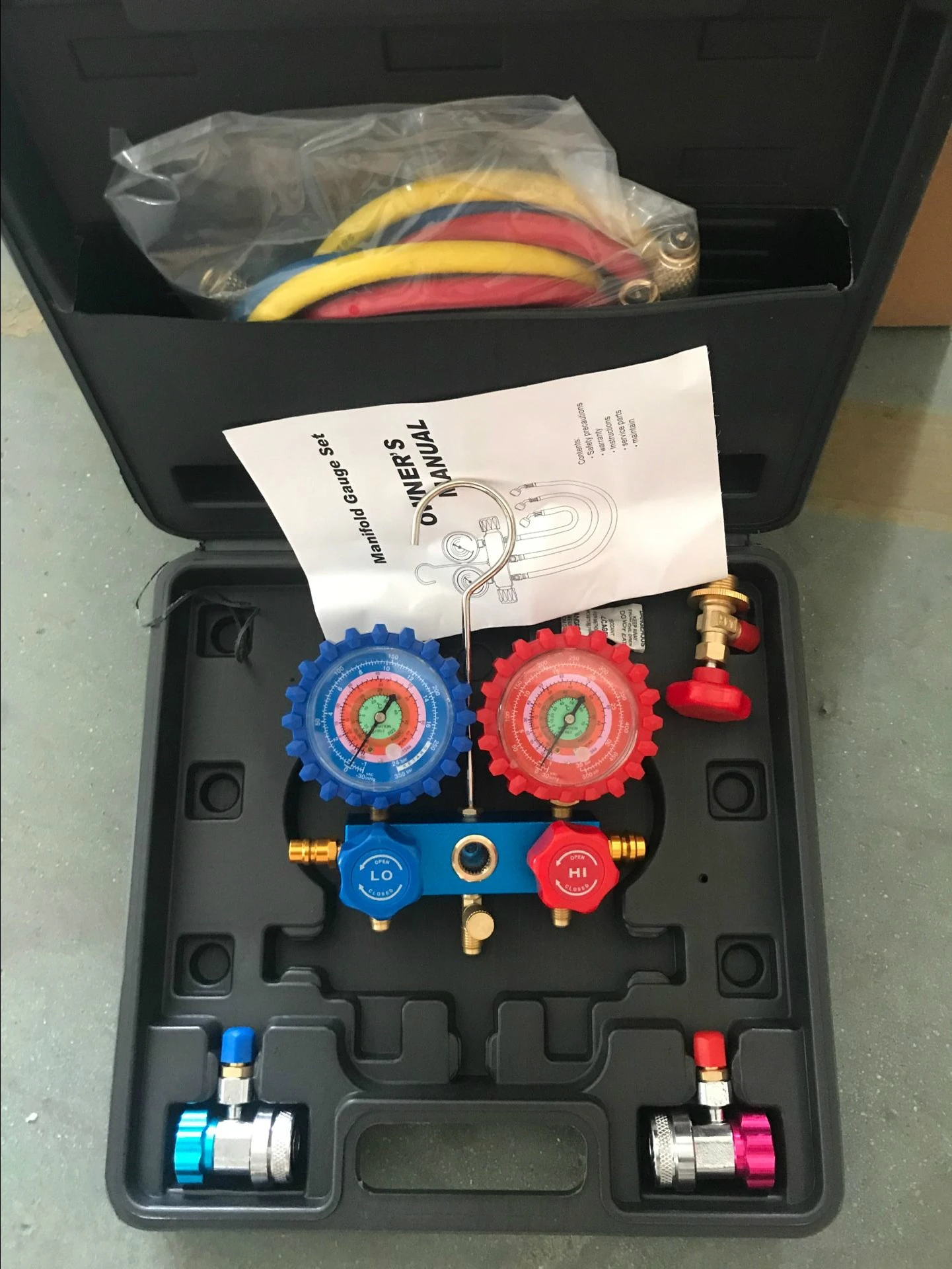 أدوات التيار المتردد ملحقات تكييف الهواء التلقائي مقياس ضغط الثلاجة أدوات قياس الضغط مصنع رخيصة #2