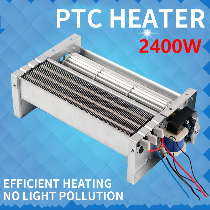 220V Constant Temperature PTC heater ptc heating element heater module 2400W household ceramic thermostat