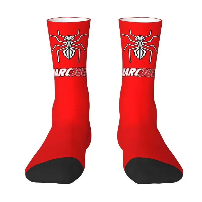 

Cool Men's Ant Marquez Socks Unisex Comfortable 3D Printed Motorcycle Racing Racer Crew Socks