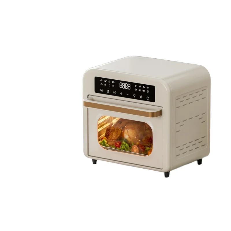 

2-in-1 Large Capacity Automatic Baking Oven Multi-Function Air Fryer Barbecue Machine Household Use Energy Efficient Class