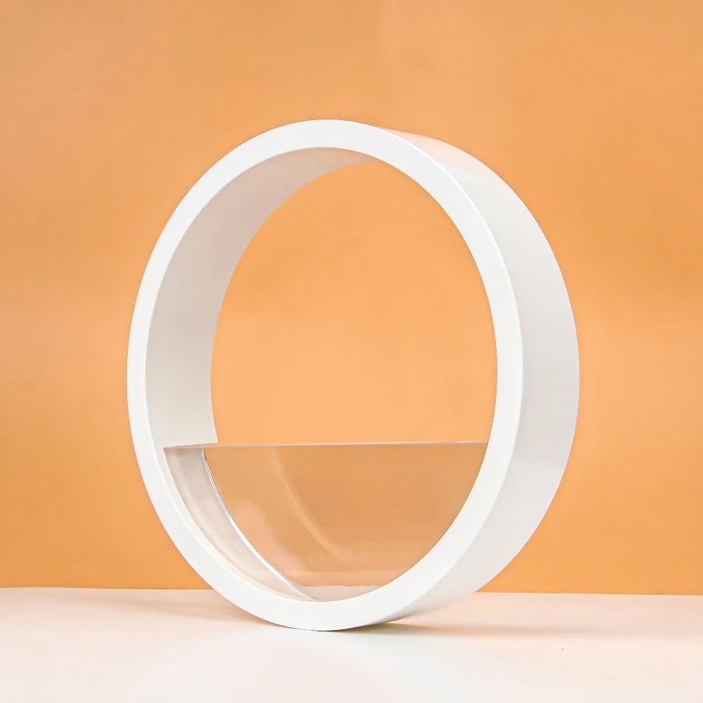 Plastic Wall Mounted Container for For succulents and Orchids Intended for Balcony Walls to Enhance Compact Space Greenery