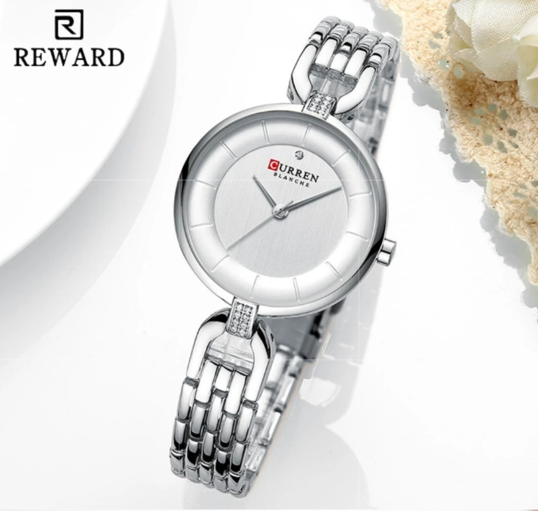 Curren 9052 Steel Belt Quartz Women's Watch Simple Fashion Luxury Watches for Women Relogio Feminino Relojes Para Damas ساعا