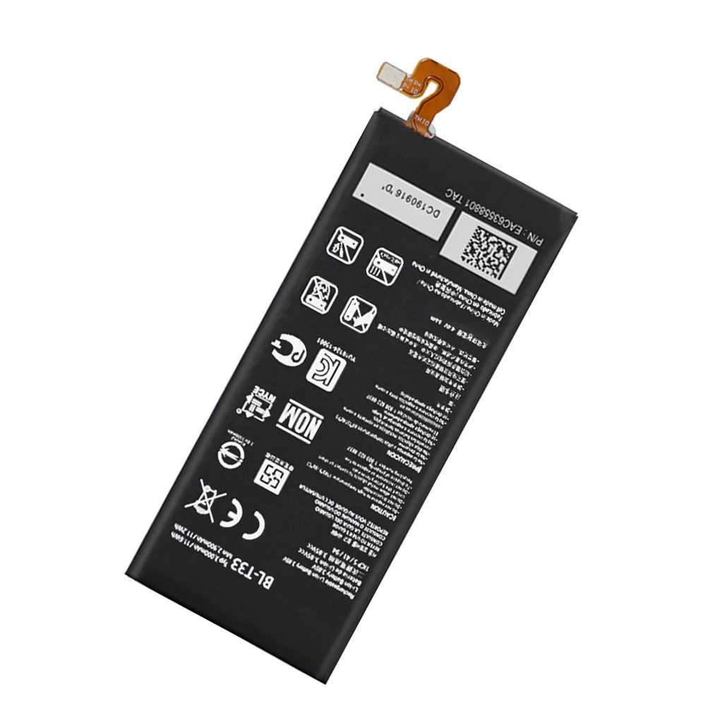 Original Replacement Battery BL-T33 3000mAh For LG Q6 M700A M700AN M700DSK M700N BL T33 Batteria+Free Tools with Track code