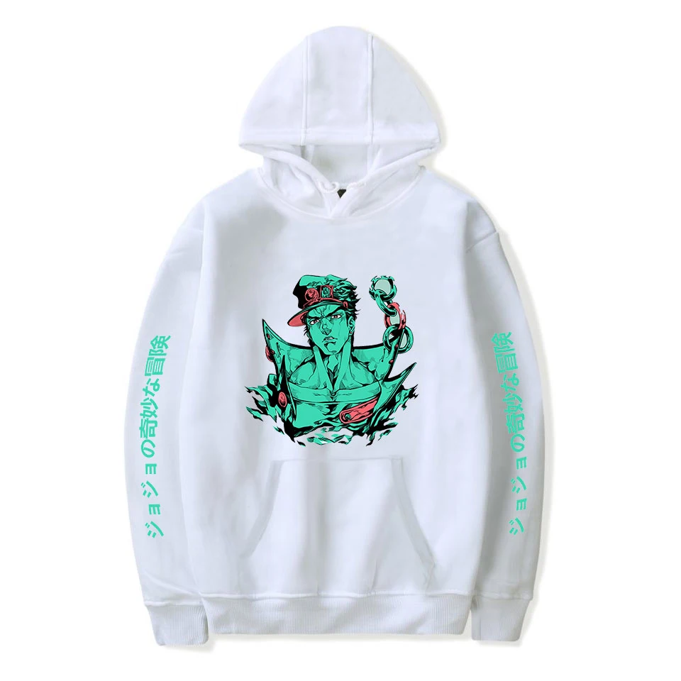 JOJO Bizarre Adventure Hoodie Unisex Tracksuit Women Men's Hoodies Harajuku Streetwear Japanese Style Clothes Plus Size
