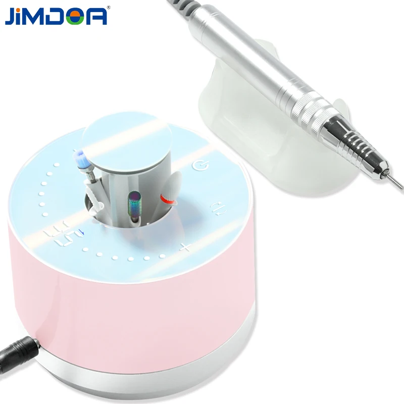 Sterke Macht 80W 35000 RPM Borstelloze Elektrische Nagelboormachine 218 Model Manicure Pedicure Nagelvijl Bit Nail Art apparatuur