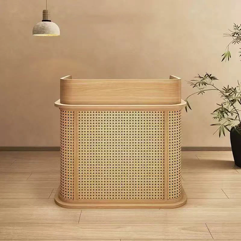 

Minimalist Modern Reception Desks Aesthetic Executive Company Corner Reception Desks Beauty Luxury Escritorio Office Furniture