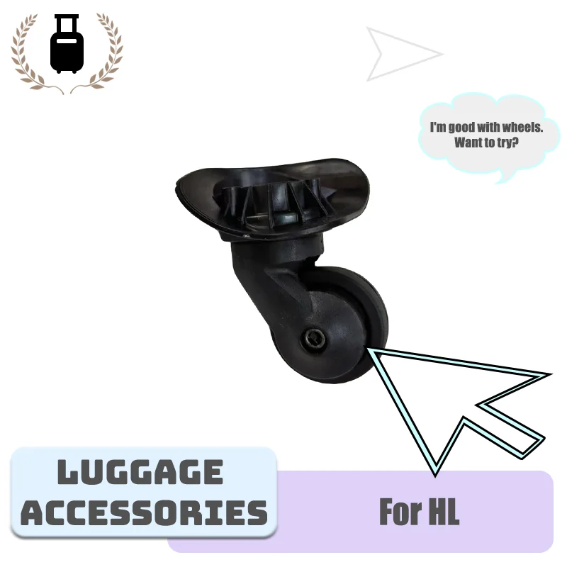 For HL-A951 models Practical Multifunction Repair Replacement Wheel Universal Simple Operation Accessory Luggage Roller