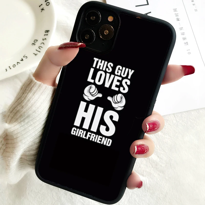 5 5S SE 2020 Phone Cover Case for iPhone 6 6S 7 8 PLUS X XS XR 11 12 13 MINI 14 PRO MAX Rubber Silicone  THIS GIRL LOVES HER