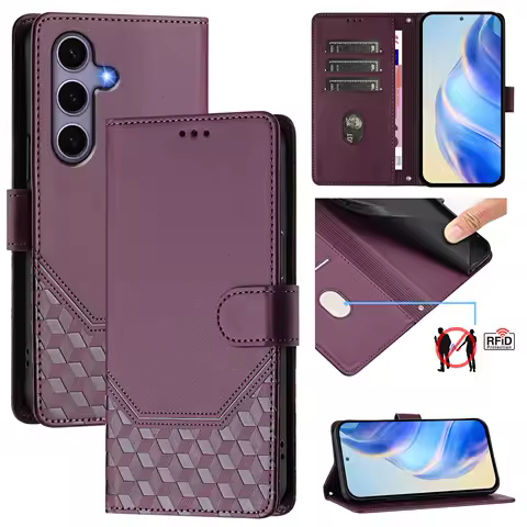 3D Leather Phone Wallet Case Book For Samsung Galaxy S25 S24 S23 S22 S21 S20 Ultra FE Plus S10 S9 S8 Plus S6 S7 Edge Flip Cover