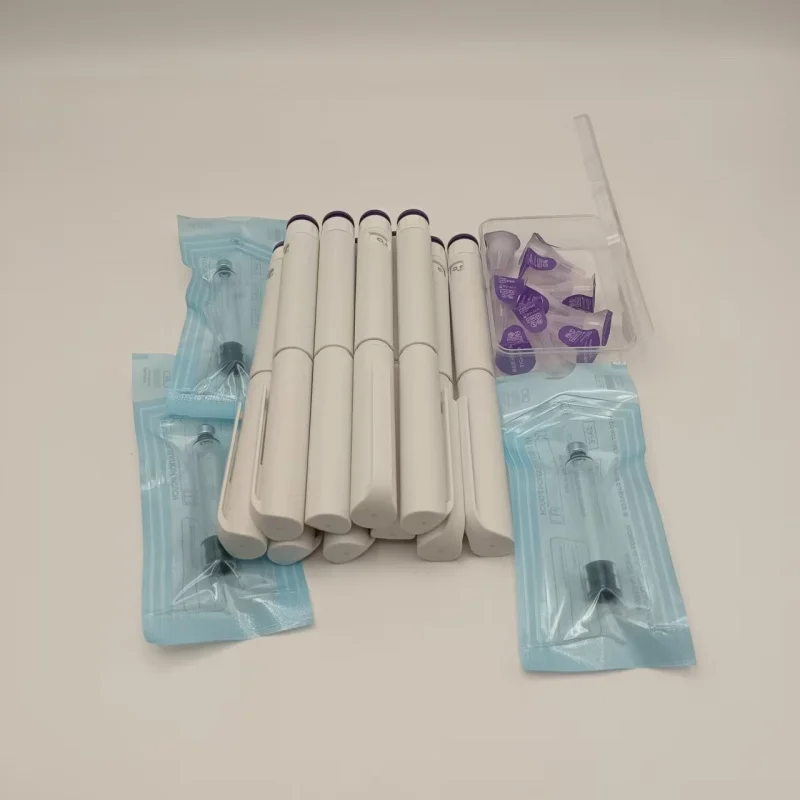 

10Pcs/Set Disposable Sterile Injection Pen Diabetic Care Helper for Insulin Growth Hormone Without Drugs