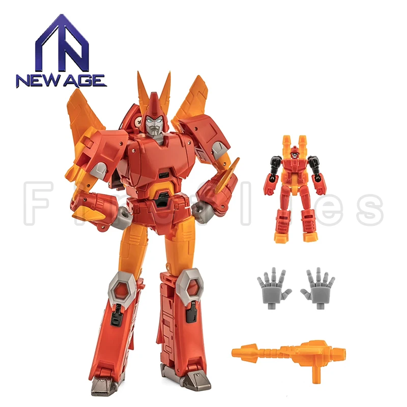 

12.1cm NEWAGE NA Transformation Robot Action Figure H43B The Warrior Uriel Anime Model Toy For Gift Free Shipping