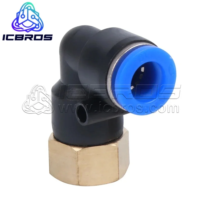 Pneumatic Quick ConneCtor L-shaped Internal Thread Elbow PLF4-M5/6-01/8-02/10-03/12-04