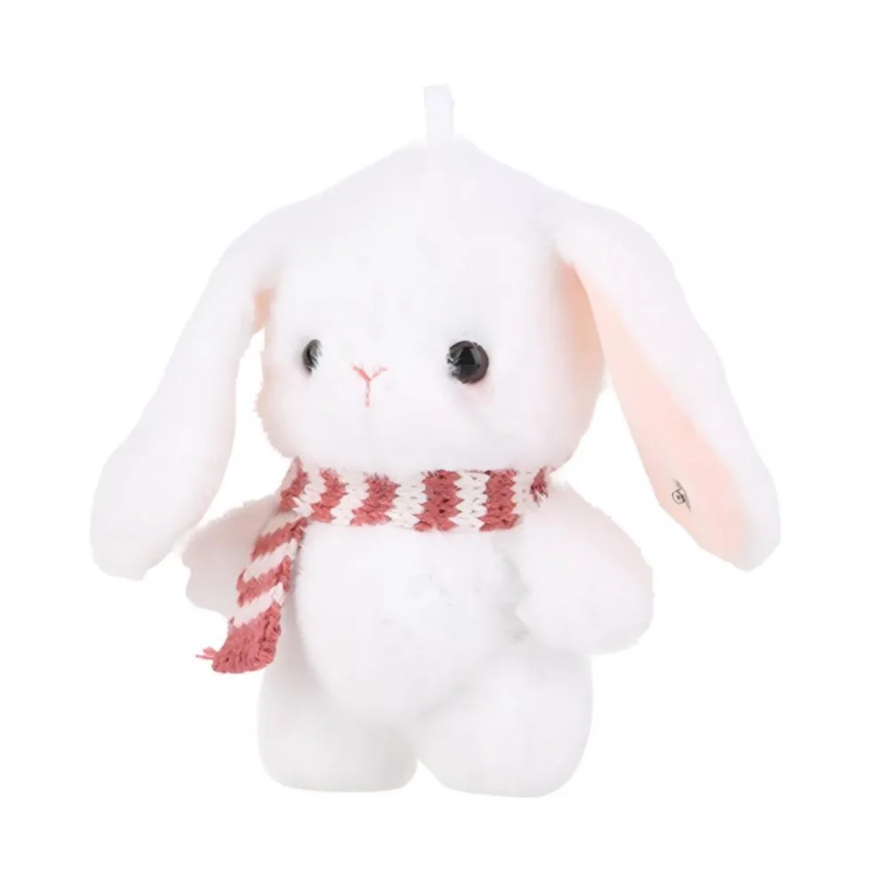 Induction Rhythm Piano Drooping Ear Rabbit Plush Doll PP Cotton Soft Lop-eared Rabbit Plush Toys Collection Cartoon