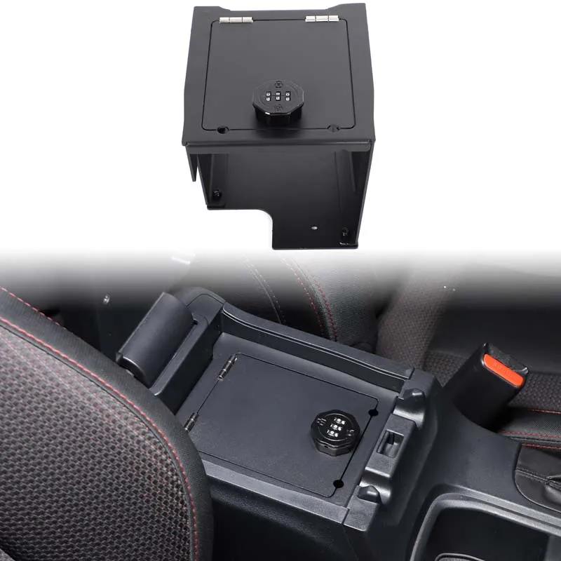 For 2022+  Subaru WRX/Levorg car center console armrest box password box storage safe auto parts (manual version) aluminum alloy
