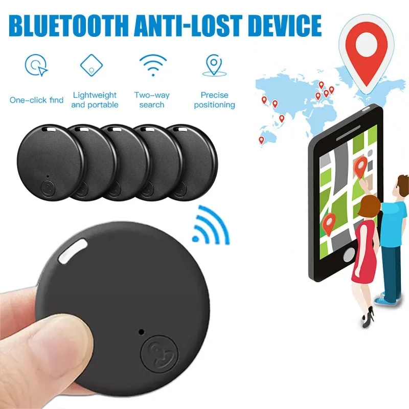 Mini GPS Locator Android Smart Activity Trackers Wearable Anti-Lost Device Android Finder Tag Car For Key Bag Kid Wallet Luggage