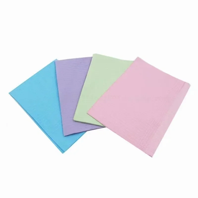 25 PCS Nail Art Table Mat Disposable Foldable Clean Pad Beauty Nail Care Polish Waterproof Tablecloth Manicure Tool Lint Paper