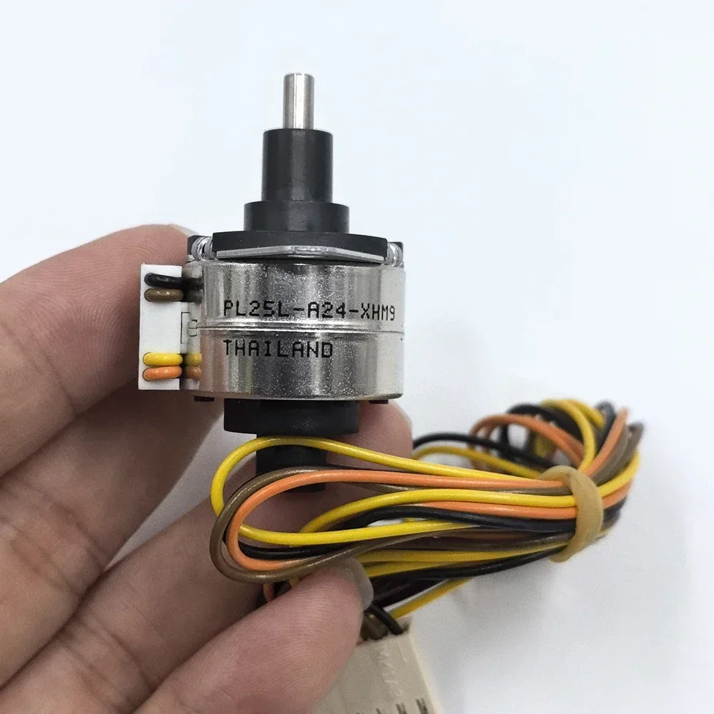 NMB PL25L-A24-XHM9 DC 5V-12V Precision Stepper Motor 2-phase 4-wire Linear Telescopic Screw Shaft 13.5mm Stroke Low Frequency