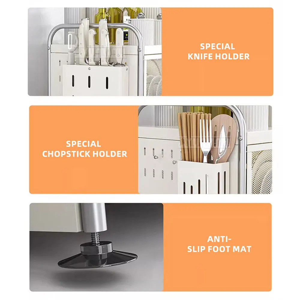 Countertop Dish Rack, Pull-Out Drying Rack, Sink-Side Chopstick Holder Organizer, Kitchen Dishware Storage